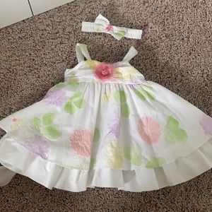 Flowered dress size 24 months. Brand is good girl